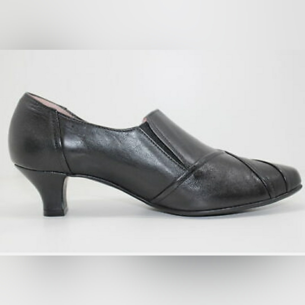 Beautifeel Rosaline Browns Leather Kitten Heel Pumps Shoes - EU 41/US 9.5